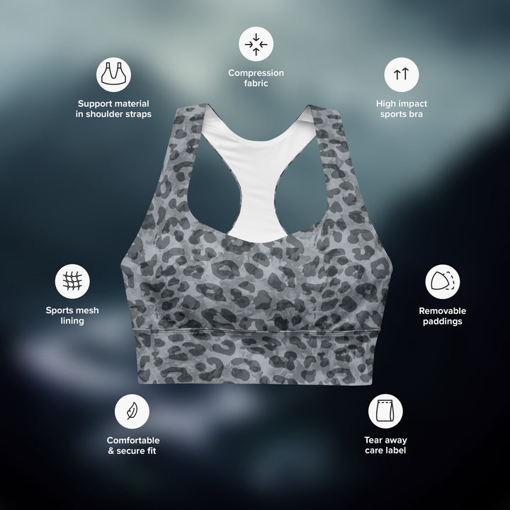leo print sportsbra