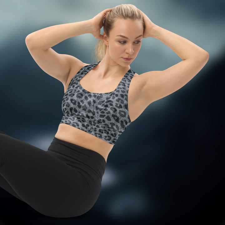 leo print sportsbra